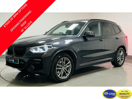 BMW X3  2.0 20i GPF M Sport SUV 5dr Petrol Auto xDrive Euro 6 (s/s) (184 ps)