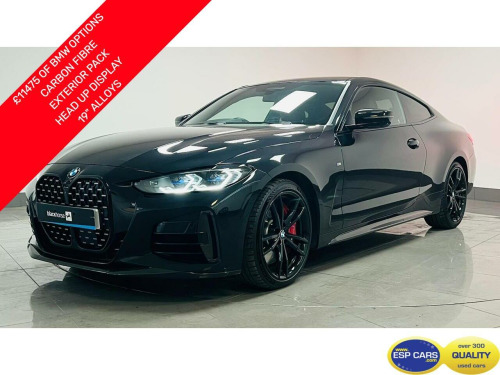 BMW 4 Series M4 3.0 M440i MHT Coupe 2dr Petrol Hybrid Auto xDrive Euro 6 (s/s) (374 ps)