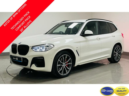 BMW X3  3.0 30d MHT M Sport SUV 5dr Diesel Hybrid Auto xDrive Euro 6 (s/s) (286 ps)