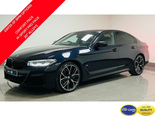 BMW 5 Series  3.0 530d MHT M Sport Saloon 4dr Diesel Hybrid Steptronic xDrive Euro 6 (s/s