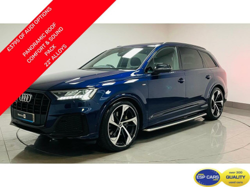 Audi Q7  3.0 TDI V6 50 Black Edition SUV 5dr Diesel Tiptronic quattro Euro 6 (s/s) (