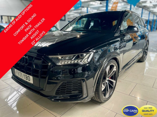 Audi SQ7  4.0 TFSI V8 Black Edition SUV 5dr Petrol Tiptronic quattro Euro 6 (s/s) (50