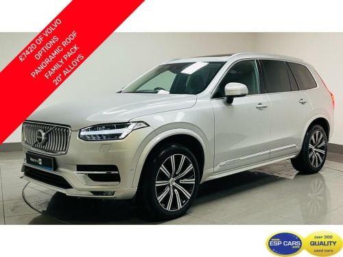 Volvo XC90  2.0 B5 MHEV Inscription SUV 5dr Diesel Hybrid Auto 4WD Euro 6 (s/s) (235 ps