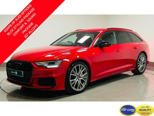 Audi A6  2.0 TFSI 45 Black Edition Estate 5dr Petrol S Tronic quattro Euro 6 (s/s) ( 