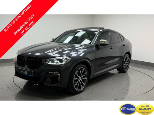 BMW X4  3.0 M40i SUV 5dr Petrol Auto xDrive Euro 6 (s/s) (354 ps)