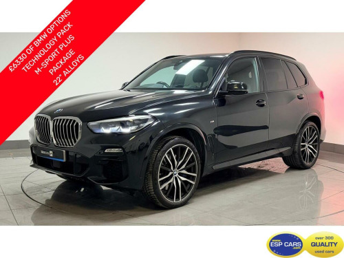 BMW X5  3.0 30d M Sport SUV 5dr Diesel Auto xDrive Euro 6 (s/s) (265 ps) 
