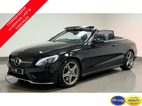 Mercedes-Benz C-Class  2.1 C250d AMG Line (Premium Plus) Cabriolet 2dr Diesel G-Tronic+ Euro 6 (s/