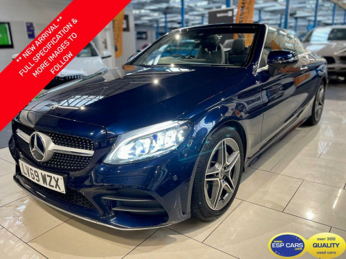 Mercedes-Benz C-Class C200 1.5 C200 MHEV AMG Line (Premium Plus) Cabriolet 2dr Petrol G-Tronic+ Euro 6