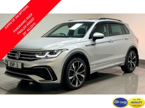 Volkswagen Tiguan  2.0 TSI R-Line SUV 5dr Petrol DSG 4Motion Euro 6 (s/s) (245 ps) 