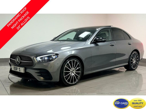 Mercedes-Benz E-Class  2.0 E220d AMG Line Night Edition (Premium Plus) Saloon 4dr Diesel G-Tronic+ 