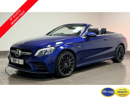 Mercedes-Benz C-Class  3.0 C43 V6 AMG (Premium Plus) Cabriolet 2dr Petrol G-Tronic+ 4MATIC Euro 6  