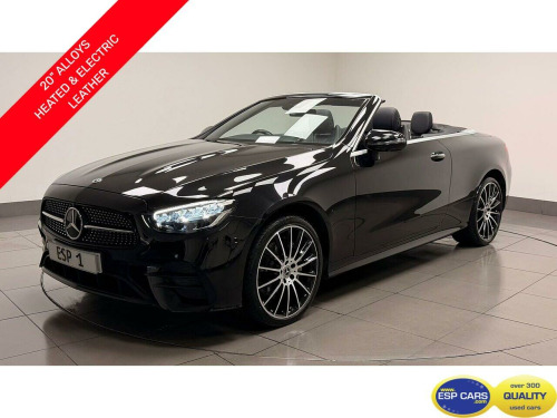 Mercedes-Benz E-Class  2.0 E300dh MHEV AMG Line Night Edition (Premium Plus) Cabriolet 2dr Diesel  