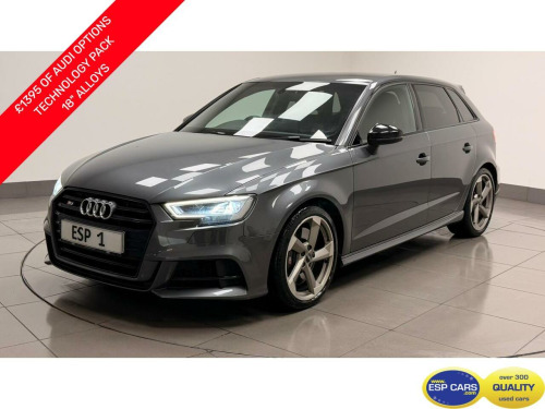 Audi S3  2.0 TFSI Black Edition Sportback 5dr Petrol S Tronic quattro Euro 6 (s/s) ( 