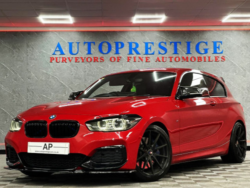 BMW 1 Series M1 M140i 3dr [Nav] Step Auto STAGE 2 LED STEERING BOLA ALLOYS MELBOURNE RED