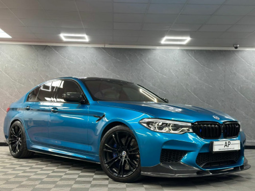 BMW M5  M5 4dr DCT INDIVIDUAL BLUE WITH CARBON EXTRAS 1 OF ONLY 3 IN HUGE SPEC SUPE