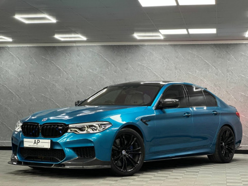 BMW M5  M5 4dr DCT INDIVIDUAL BLUE WITH CARBON EXTRAS 1 OF ONLY 3 IN HUGE SPEC SUPE