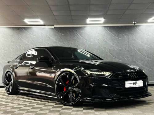 Audi A7  50 TDI Quattro S Line 5dr Tip Auto 300 BHP BLACK EDITION RS7 ALLOYS AERO PA