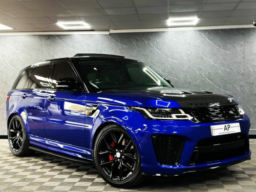 Land Rover Range Rover Sport 5.0 V8 S/C 575 SVR 5dr Auto CARBON EDITION GHOST II HEADS UP PAN ROOF