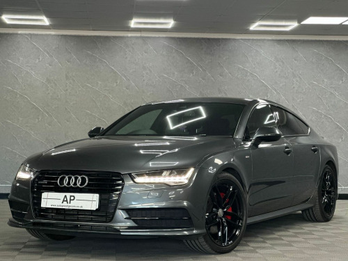 Audi A7  3.0 TDI Quattro 272 S Line 5dr S Tronic BLACK WHEELS RED CALIPERS