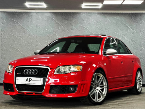 Audi RS4 Saloon  Quattro 4dr STANDARD UK CAR LAST OWNER 8 YEARS BUCKETS SOLAR SUNROOF MISANO
