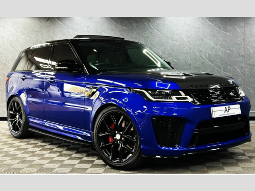 Land Rover Range Rover Sport  5.0 V8 S/C 575 SVR 5dr Auto ESTORIL BLUE|CARBON