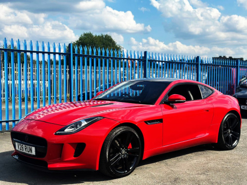 Jaguar F-TYPE  3.0 V6 SUPERCHARGER 335 COUPE PAN ROOF BUCKETS BLACK PACK