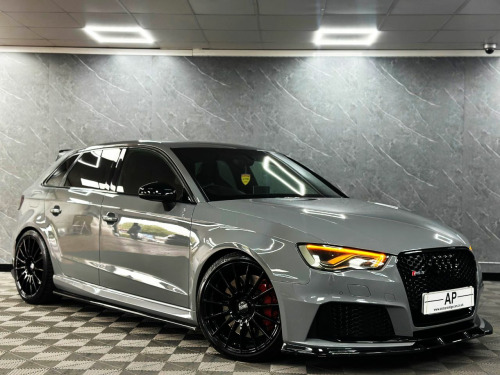 Audi RS3  2.5 TFSI Quattro 5dr S Tronic STAGE 1 460 NARDO GREY OZ ALLOYS BUCKETS