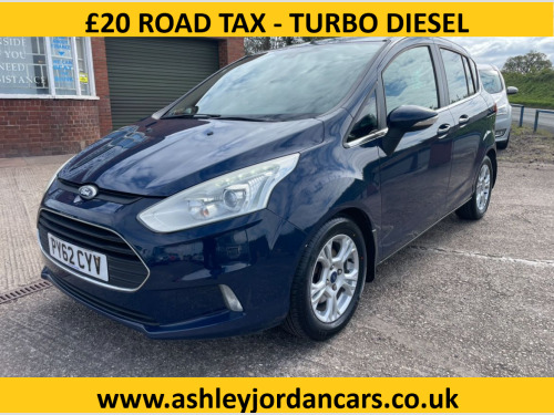 Ford B-Max  1.5 TDCi Zetec 5dr 6 SERVICE STAMPS, ONLY 2 OWNERS, £20ROAD TAX