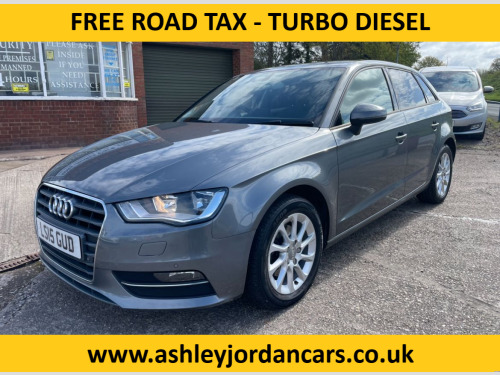 Audi A3  1.6 TDI 110 SE 5dr FREE ROAD TAX, 2 OWNERS FROM NEW