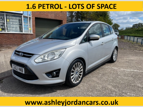 Ford C-MAX  1.6 Titanium 5dr PETROL, LOTS OF SPACE, LARGE BOOT