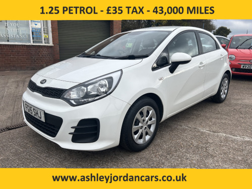 Kia Rio  1.25 1 5dr ONLY £35 ROAD TAX AND LOW MILEAGE