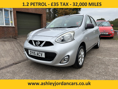 Nissan Micra  1.2 Acenta 5dr VERY LOW MILEAGE, RELAIBLE BRAND