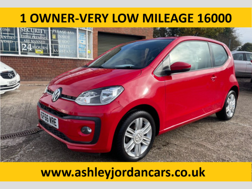 Volkswagen up!  1.0 High Up 3dr, VERY LOW MILEAGE, ONE OWNER