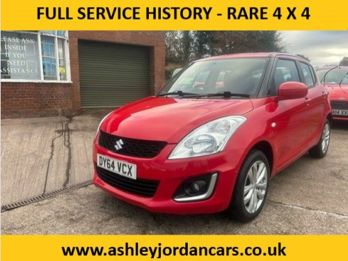 Suzuki Swift  1.2 SZ3 5dr, RARE 4X4, FULL SERVICE HISTORY