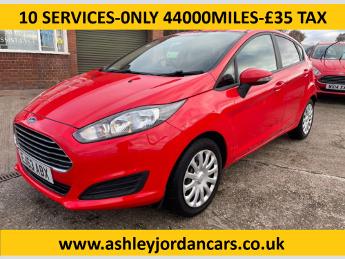 Ford Fiesta  1.25 82 Style 5dr, £35TAX, 9 SERVICES