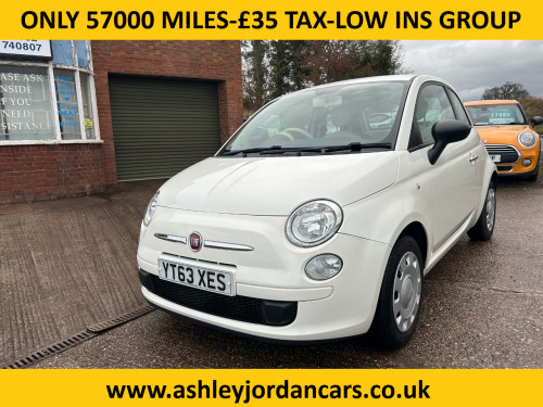 Fiat 500  1.2 Pop 3dr [Start Stop], £35 TAX, 7 SERVICES