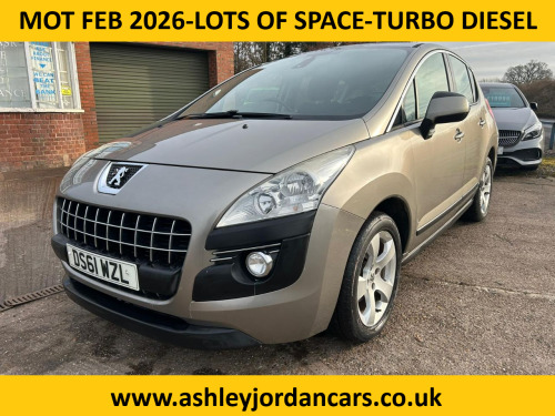 Peugeot 3008 Crossover  1.6 HDi 112 Sport 5dr FULL MOT, LOTS OF HISTORY