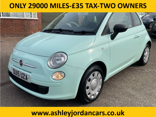 Fiat 500  1.2 Pop 3dr VERY LOW MILEAGE, LOW ROAD TAX, ONLY 2 OWNERS