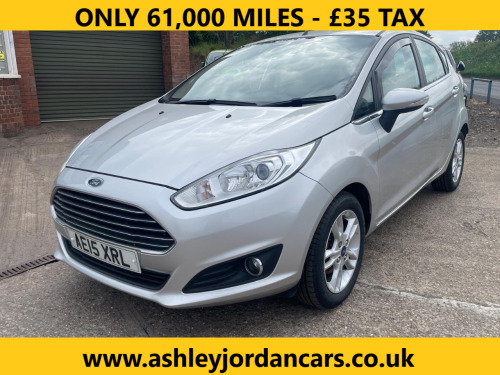 Ford Fiesta  1.25 82 Zetec 5dr LOW MILEAGE, SAME OWNER LAST 5 YEARS, £35 ROAD TAX