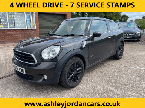 MINI Paceman  1.6 Cooper ALL4 3dr FOUR WHEEL DRIVE, HEATED SEATS, LOW MILEAGE