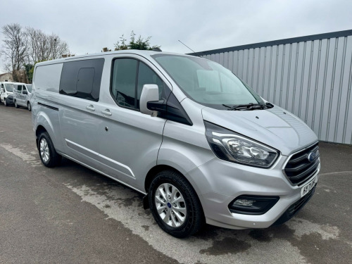 Ford Transit Custom  2.0 320 EcoBlue Limited Crew Van L2 H1 Euro 6 (s/s) 5dr (6 Seat)