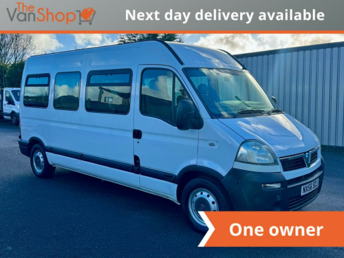 Vauxhall Movano  2.5 CDTi 16v 3900 4dr (LWB, 16 Seats)
