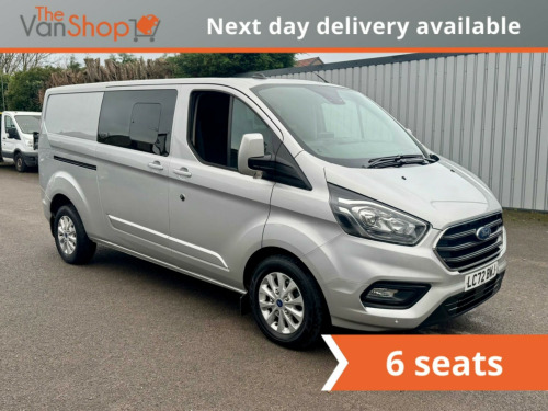 Ford Transit Custom  2.0 320 EcoBlue Limited Crew Van L2 H1 Euro 6 (s/s) 5dr