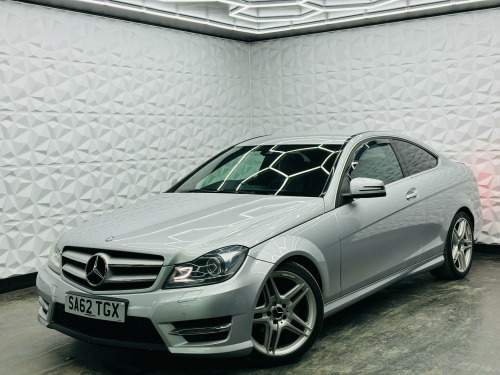 Mercedes-Benz C-Class C180 1.6 C180 BlueEfficiency AMG Sport Plus G-Tronic+ Euro 5 (s/s) 2dr