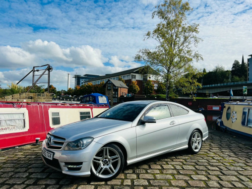 Mercedes-Benz C-Class C180 1.6 C180 BlueEfficiency AMG Sport Plus G-Tronic+ Euro 5 (s/s) 2dr