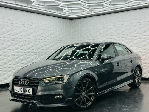 Audi A3  2.0 TDI S line S Tronic Euro 6 (s/s) 4dr (Nav)