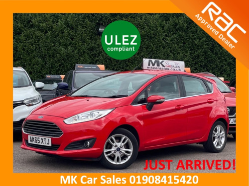 Ford Fiesta  1.0 EcoBoost Zetec 5dr AK65XTJ