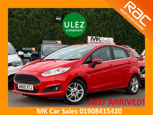 Ford Fiesta  1.0 EcoBoost Zetec 5dr AK65XTJ