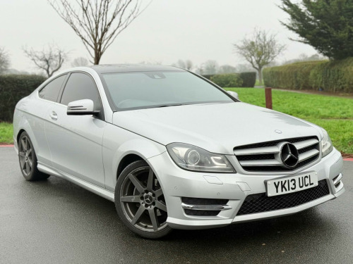 Mercedes-Benz C-Class C180 1.6 C180 BlueEfficiency AMG Sport G-Tronic+ Euro 5 (s/s) 2dr