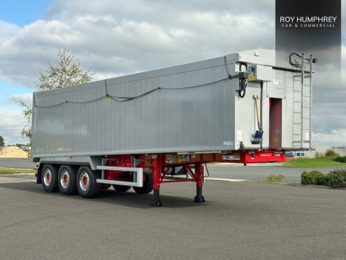 WEIGHTLIFTER BODIES BULK ALLOY TIPPER  Tri Axle 70 Cu.yd Blowing Trailer 